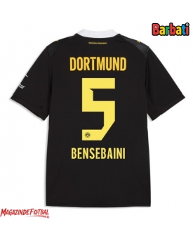 Borussia Dortmund Ramy Bensebaini #5 Tricou Fotbal Replică 2026-27 Barbati Deplasare